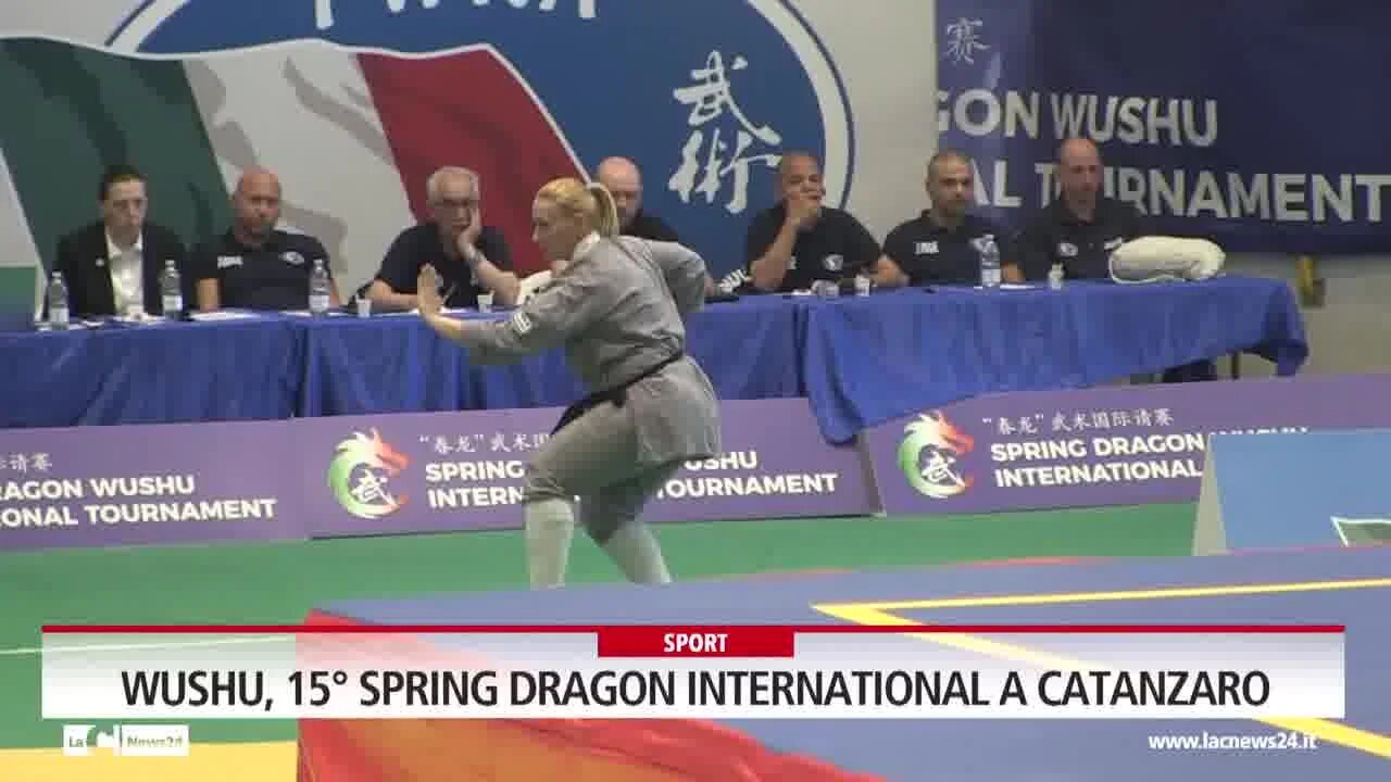 Wushu, 15° Spring Dragon international a Catanzaro