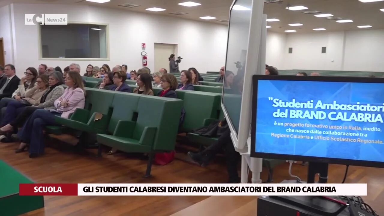 Gli studenti calabresi diventano ambasciatori del brand Calabria