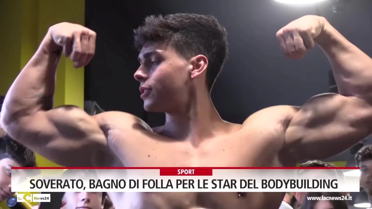 Soverato, bagno di folla per le star del Bodybuilding