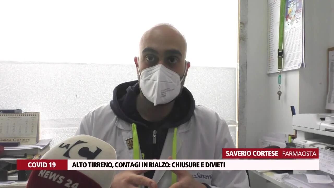 Alto tirreno, contagi in rialzo: chiusure e divieti