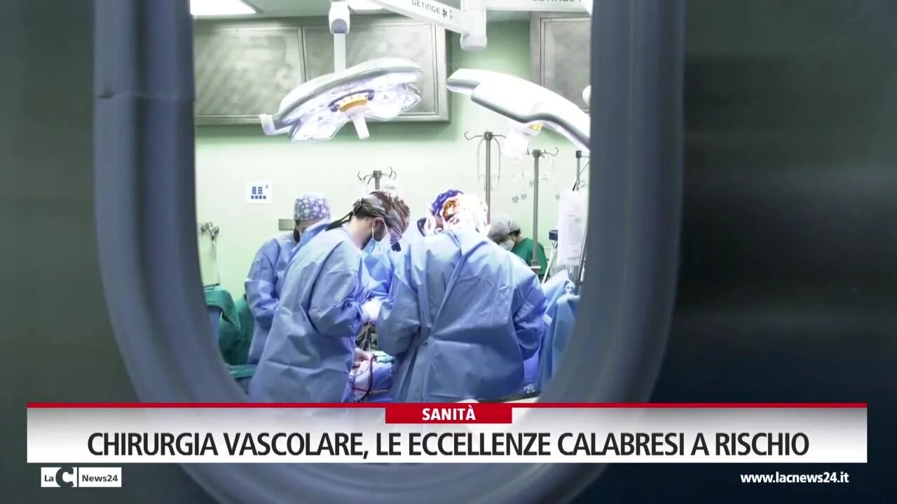 Chirurgia vascolare, le eccellenze calabresi a rischio