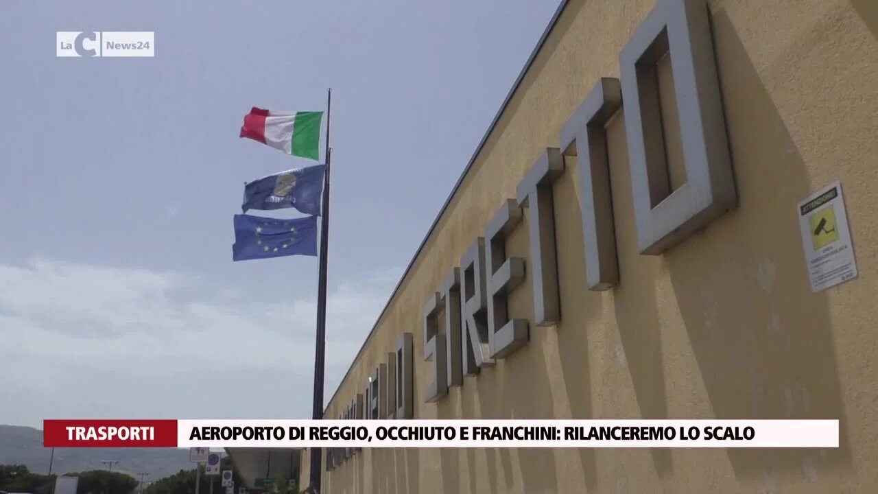 Aeroporto di Reggio, Occhiuto e Franchini: «Rilanceremo lo scalo»