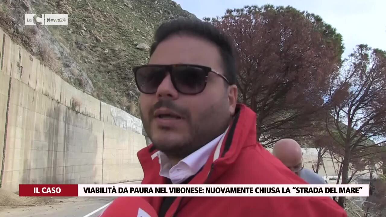 Viabilità da paura nel Vibonese: nuovamente chiusa la “Strada del mare”