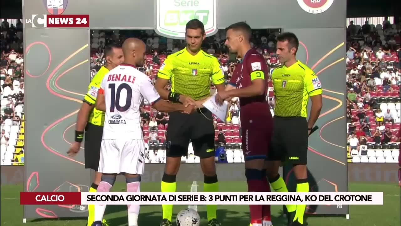 Seconda giornata di Serie B: 3 punti per la Reggina, ko del Crotone