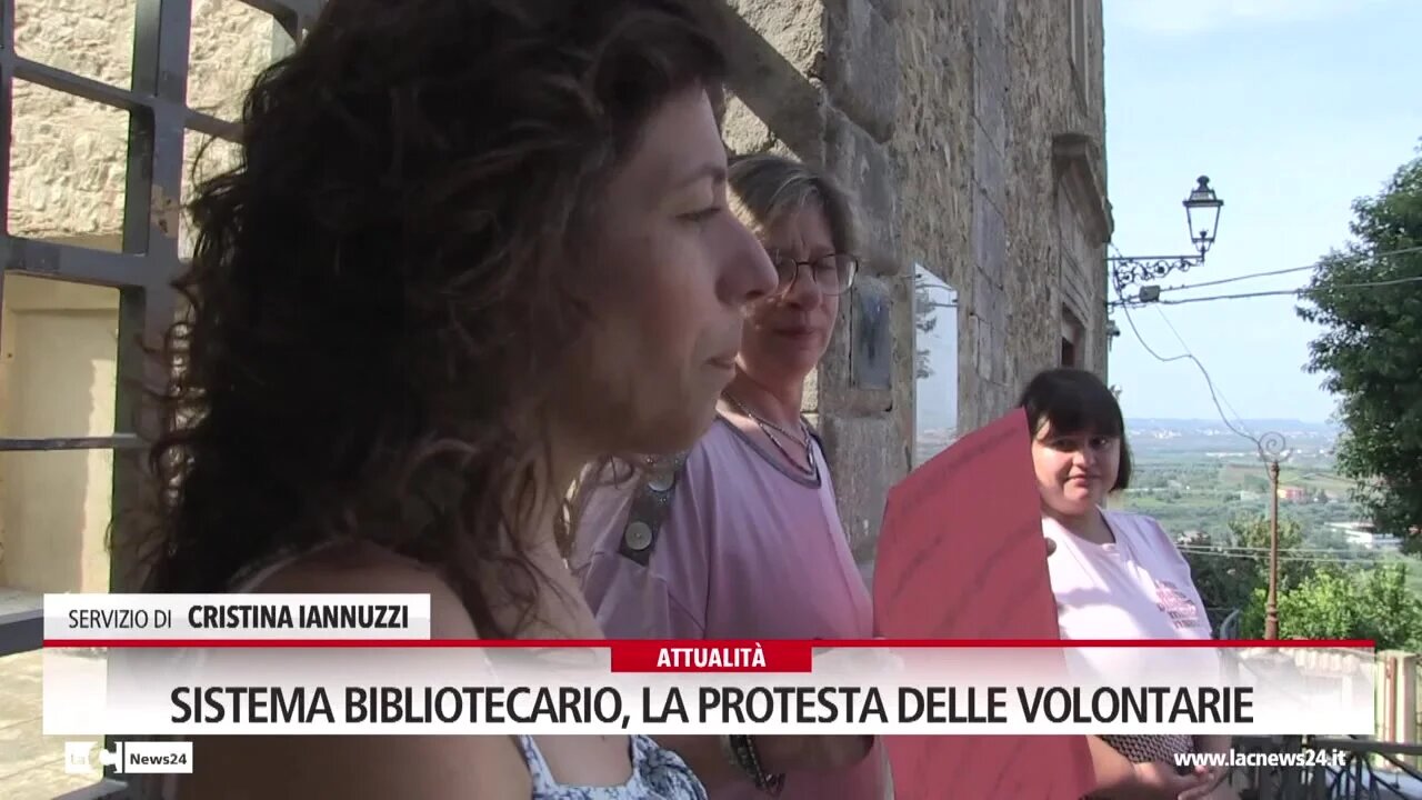 Sistema Bibliotecario, la protesta delle volontarie