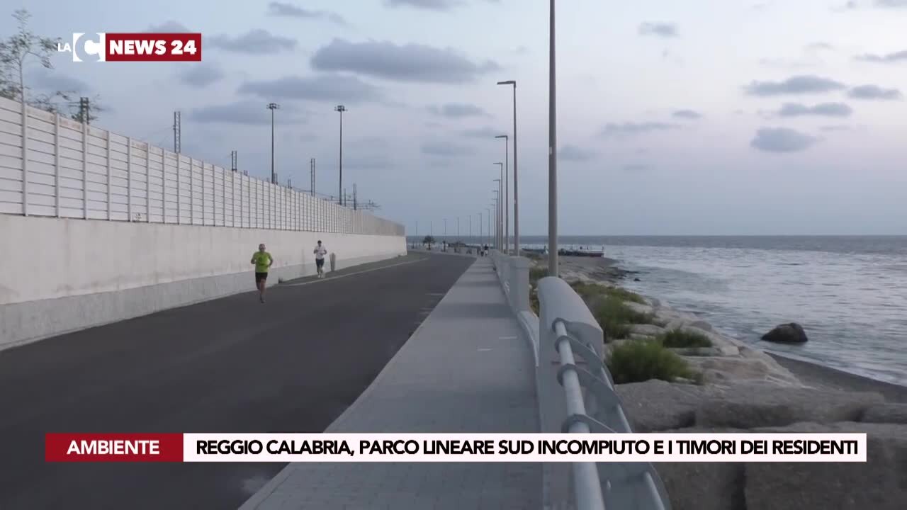 Reggio Calabria, lavori fermi da mesi al Parco lineare Sud: i timori dei residenti