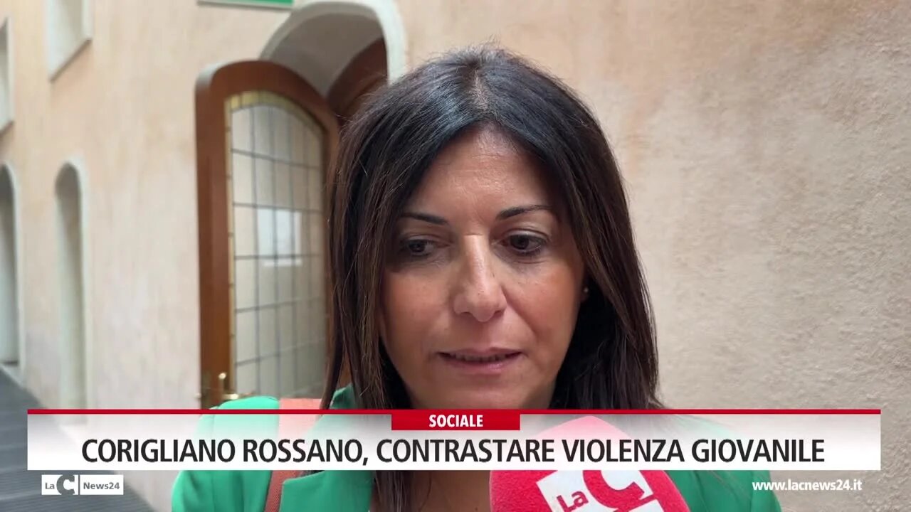 Corigliano Rossano, contrastare violenza giovanile