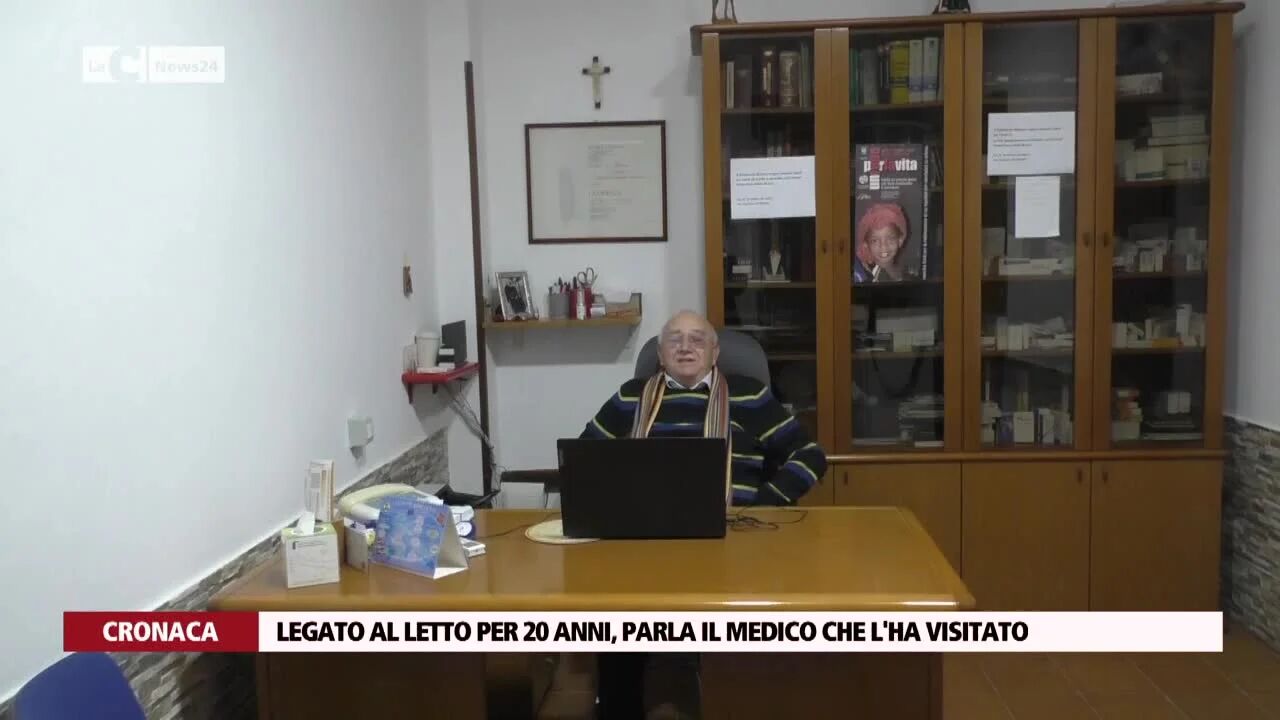 Legato al letto per 20 anni, parla il medico che l'ha visitato