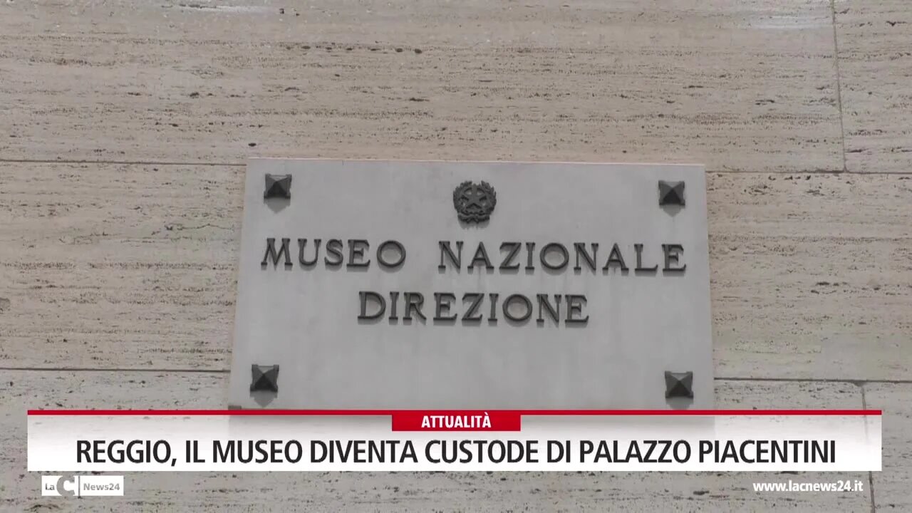 Reggio, il museo diventa custode di palazzo Piacentini