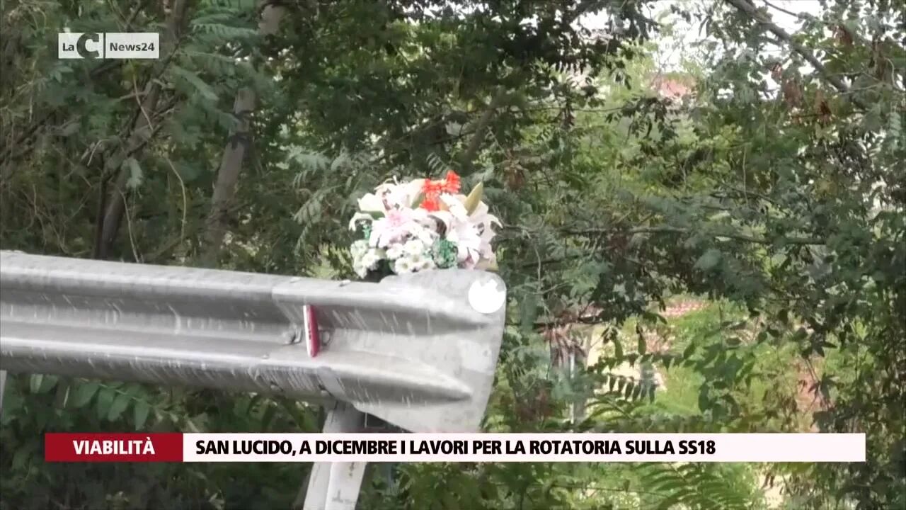 San Lucido, a dicembre i lavori per la rotatoria sulla ss18