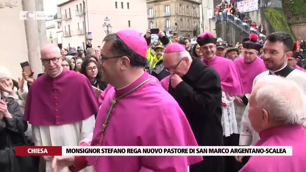 Monsignor Stefano Rega nuovo pastore di San Marco Argentano-Scalea