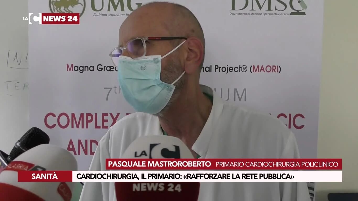 Cardiochirurgia, il primario di Catanzaro: «Rafforzare la rete pubblica»