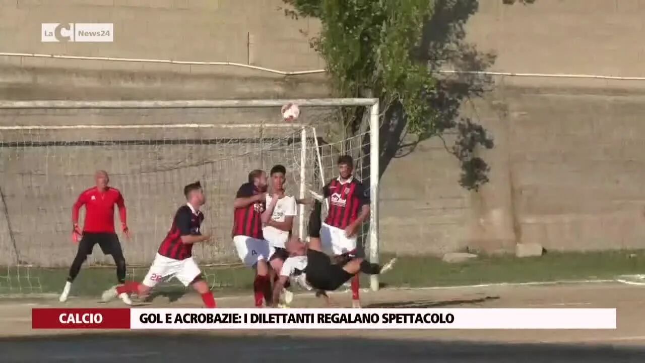 Gol e acrobazie: i Dilettanti regalano spettacolo