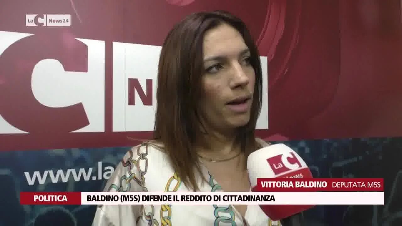 Baldino (M5S) difende il reddito di cittadinanza