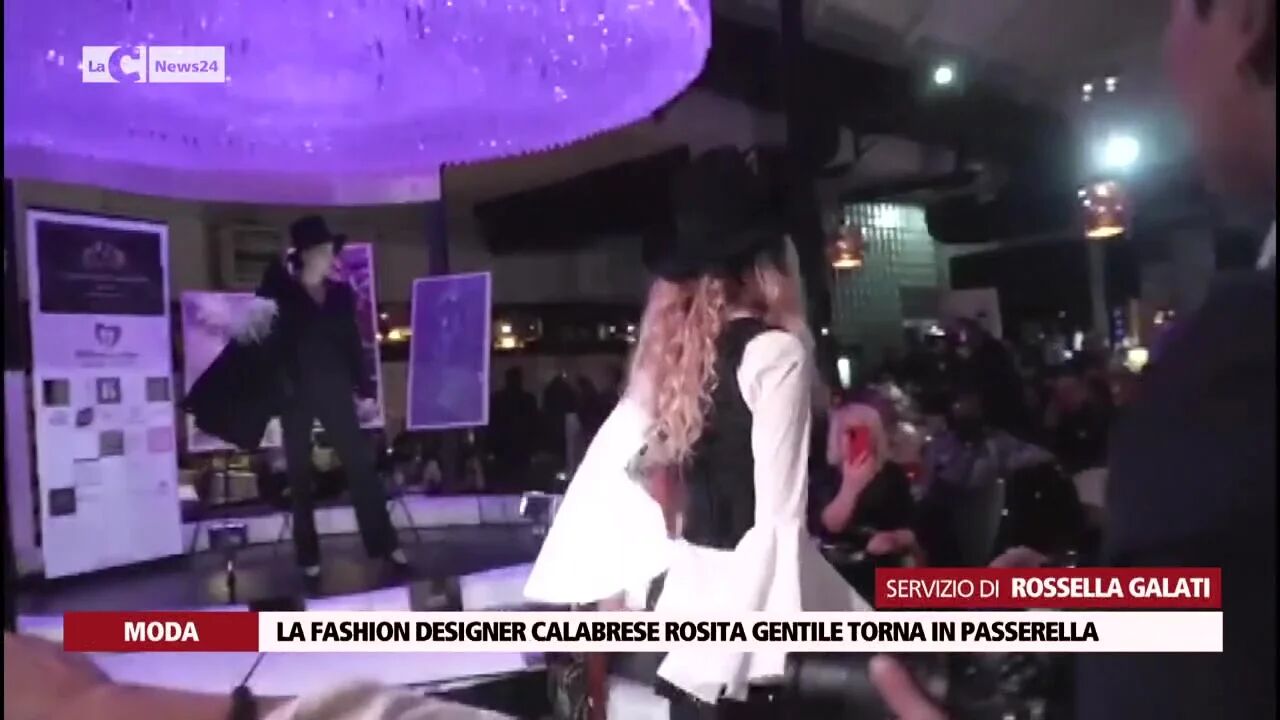 La fashion designer calabrese Rosita Gentile torna in passerella