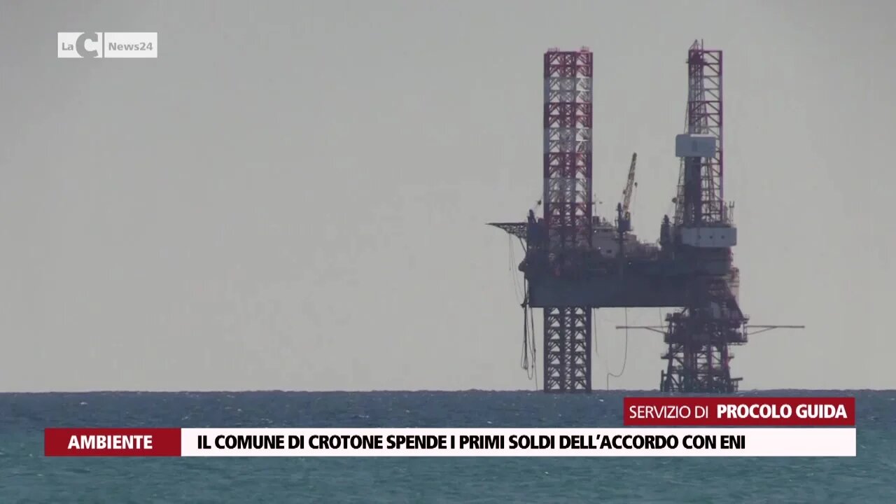 Il Comune di Crotone spende i primi soldi dell’accordo con Eni