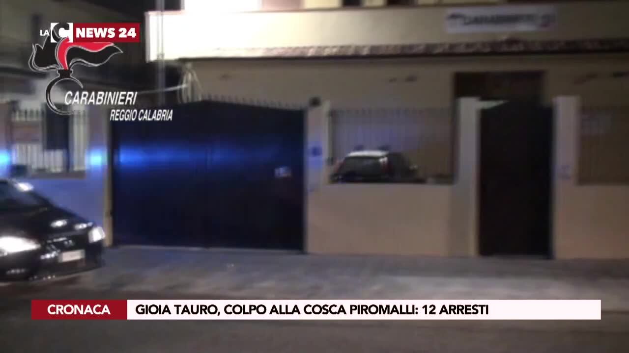 Gioia Tauro, colpo alla cosca Piromalli: 12 arresti