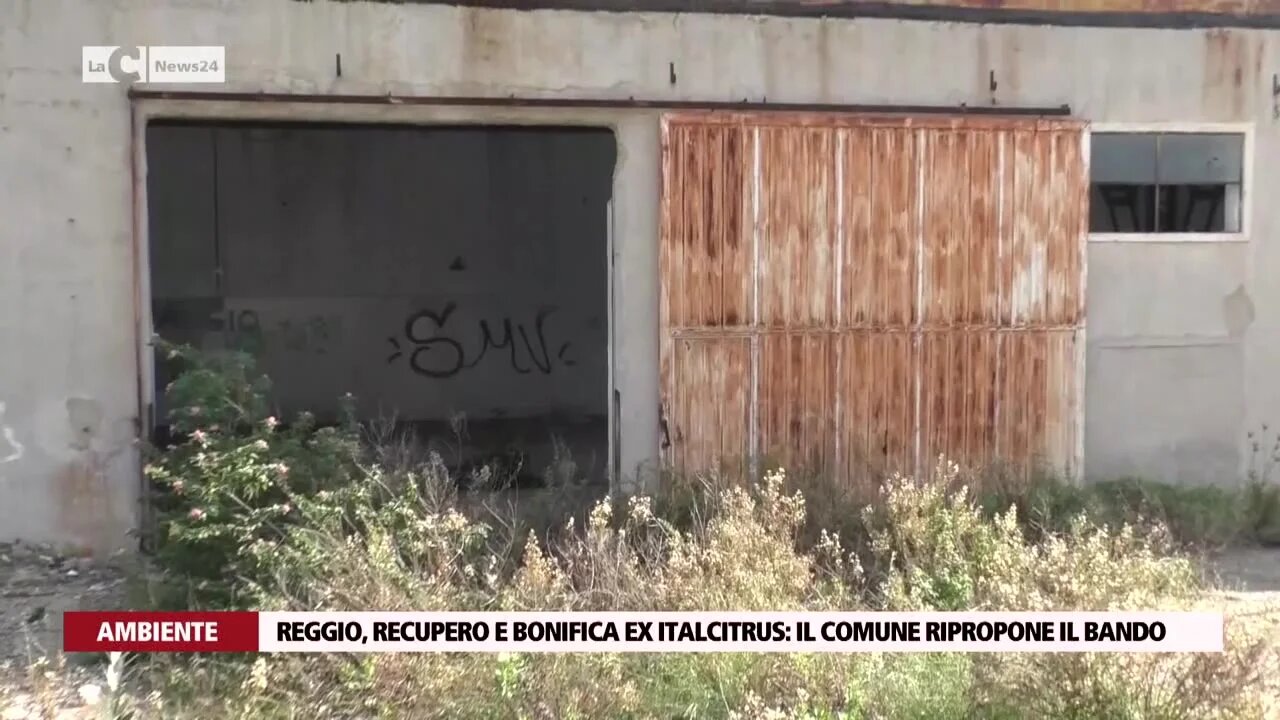 Reggio, recupero e bonifica ex Italcitrus: il comune ripropone il bando