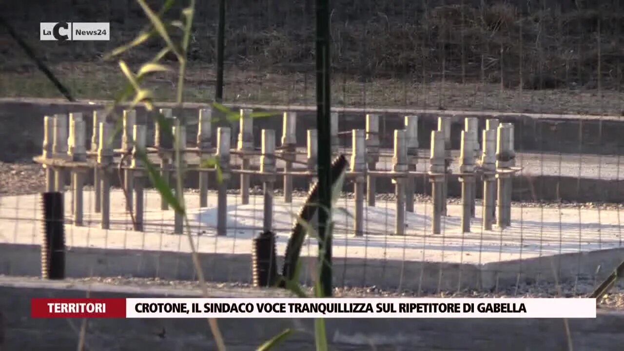 Crotone, il sindaco Voce tranquillizza sul ripetitore di Gabella