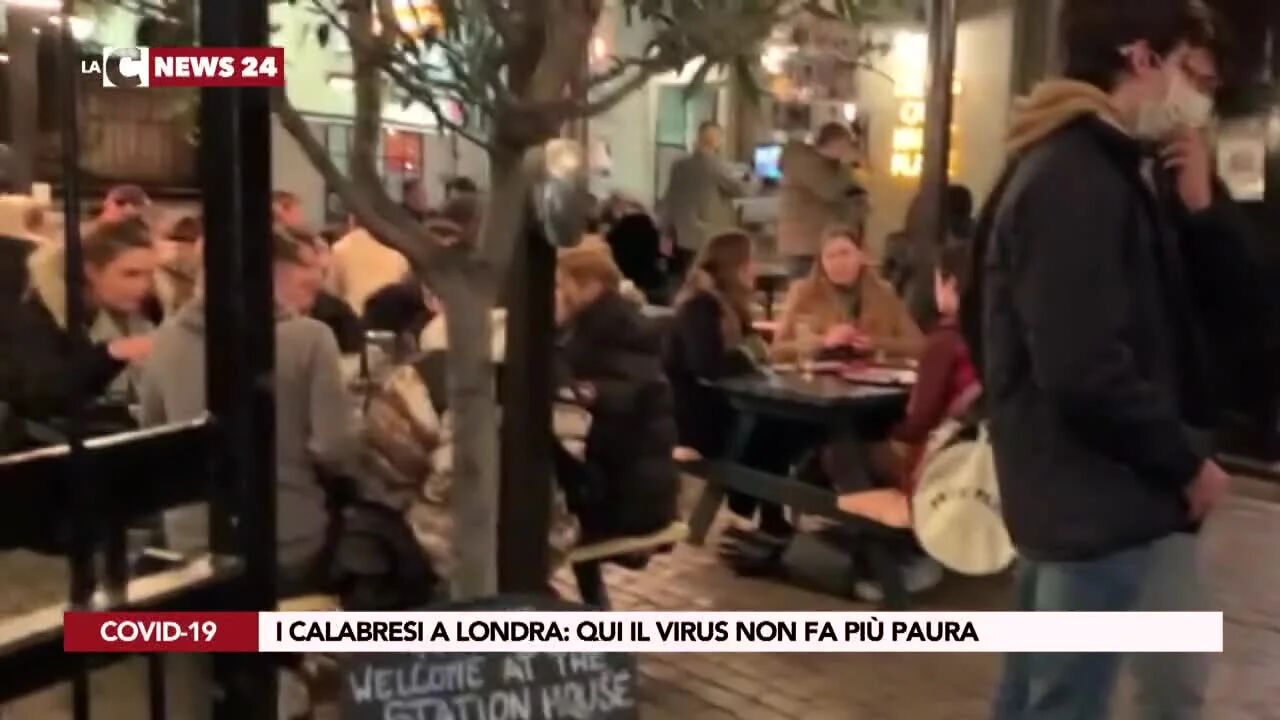 I calabresi a Londra: qui il virus non fa più paura
