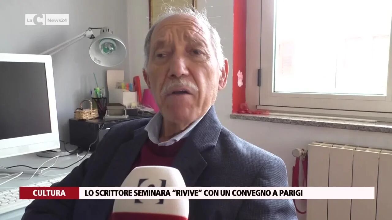 Lo scrittore Seminara “rivive” con un convegno a Parigi