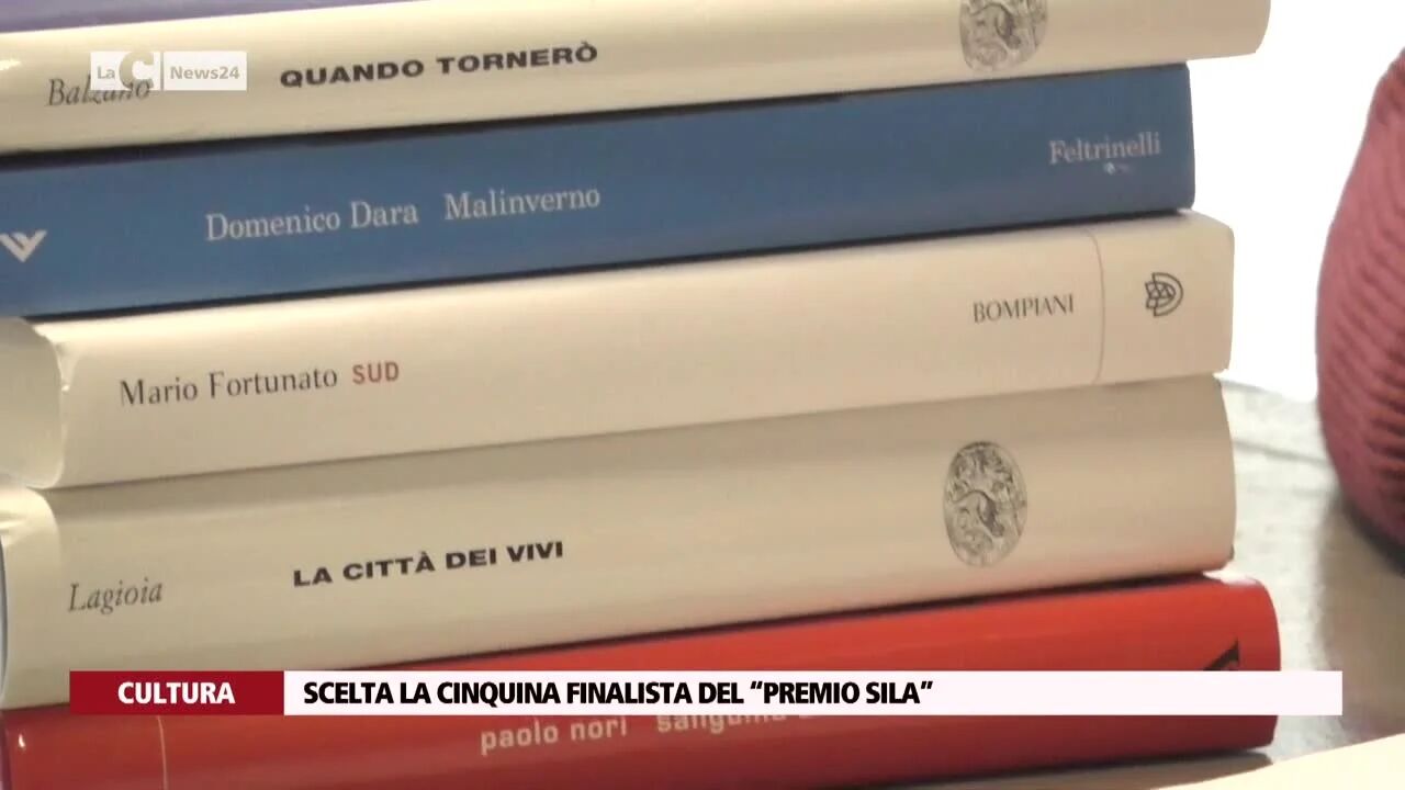 Scelta la cinquina finalista del “Premio Sila”