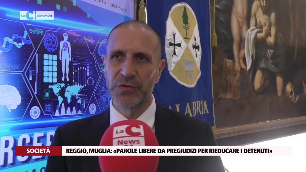 Reggio, Muglia: «Parole libere da pregiudizi per rieducare i detenuti»