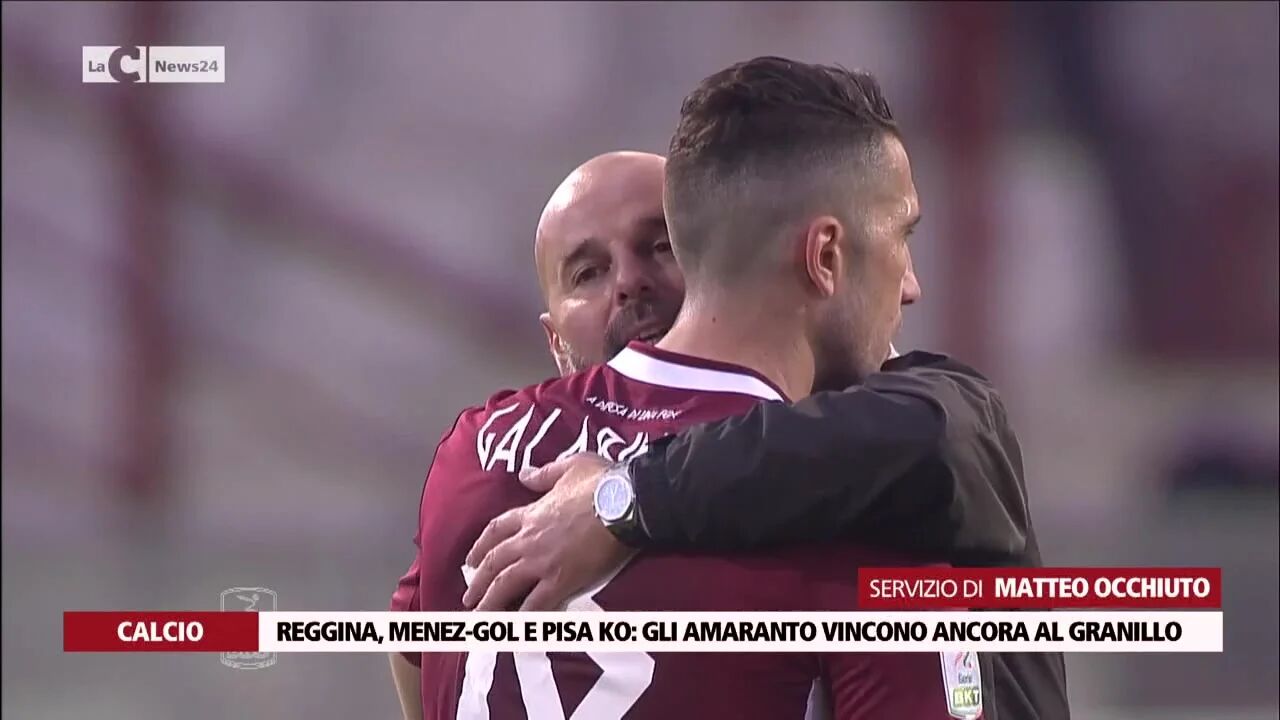 Reggina, Menez-gol e Pisa ko: gli amaranto vincono ancora al Granillo