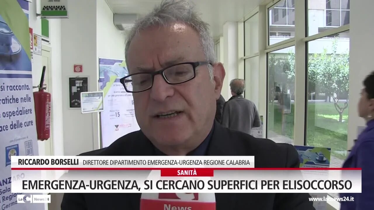 Emergenza urgenza in Calabria, il direttore Borselli: «Dopo il numero unico la priorità è l’elisoccorso notturno»