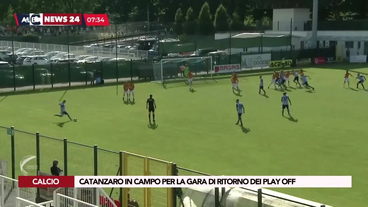 Catanzaro in campo per la gara di ritorno dei play off