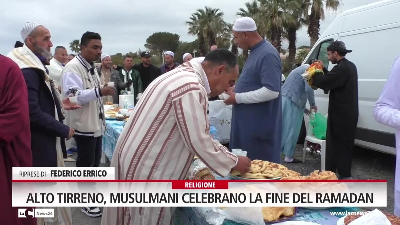 Alto Tirreno, musulmani celebrano la fine del Ramadan