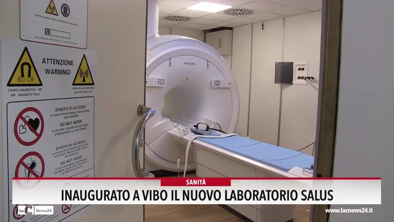 Vibo, opportunità di lavoro e strumenti medici di ultima generazione: inaugurato il nuovo centro Salus - VIDEO