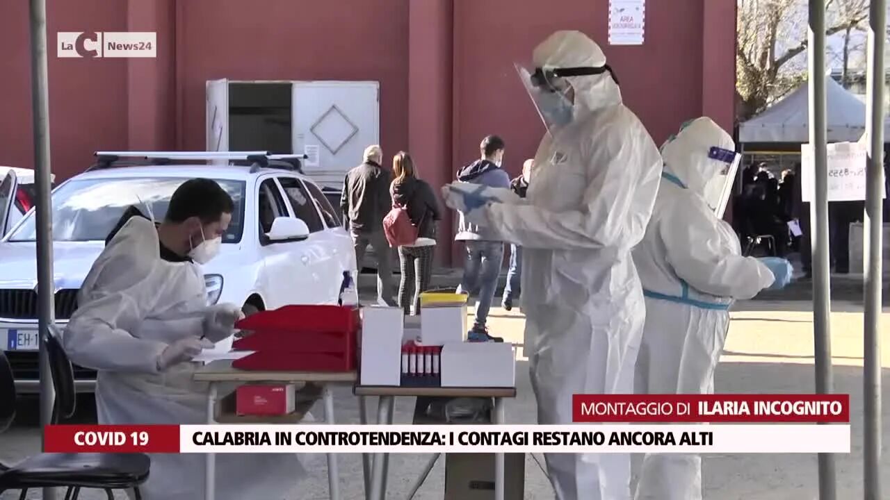 Calabria in controtendenza: i contagi restano ancora alti