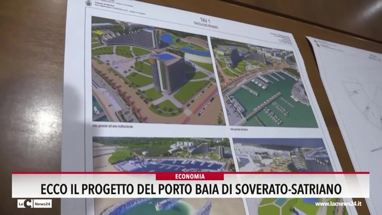 Ecco Il progetto del porto Baia Di Soverato-Satriano