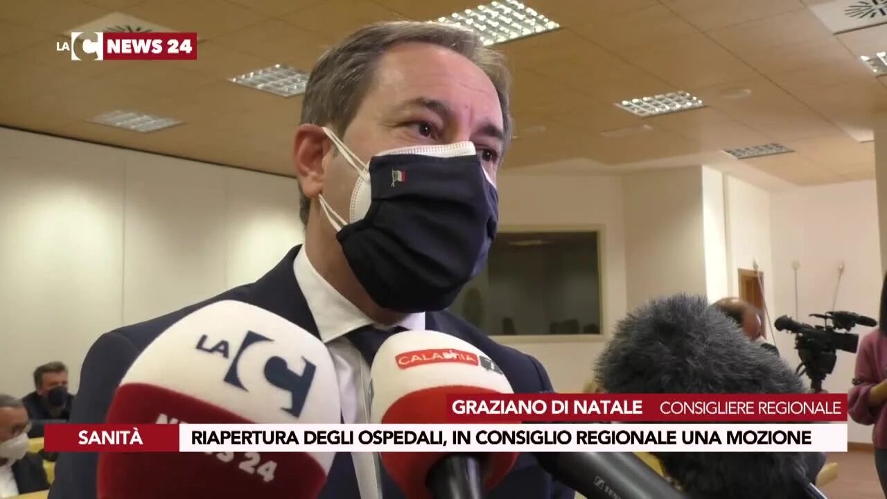 Riapertura degli ospedali, in Consiglio regionale una mozione