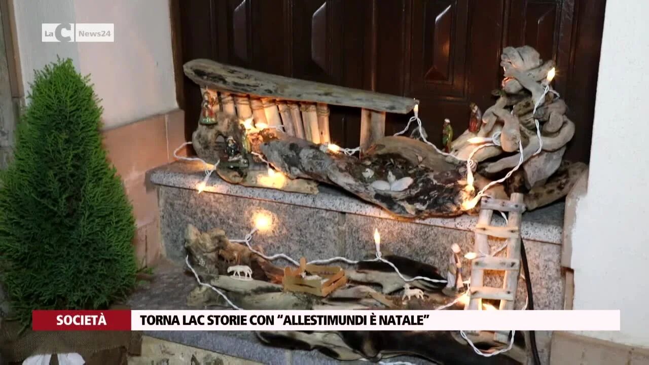 Torna LaC Storie con “Allestimundi è Natale”