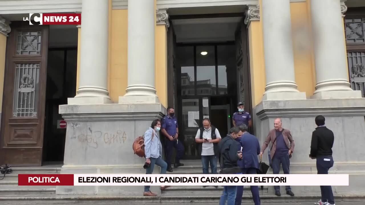 Elezioni Regionali, i candidati caricano gli elettori