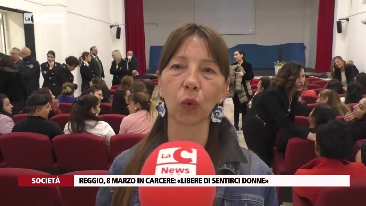 Reggio, 8 marzo in carcere «Libere di sentirci donne»