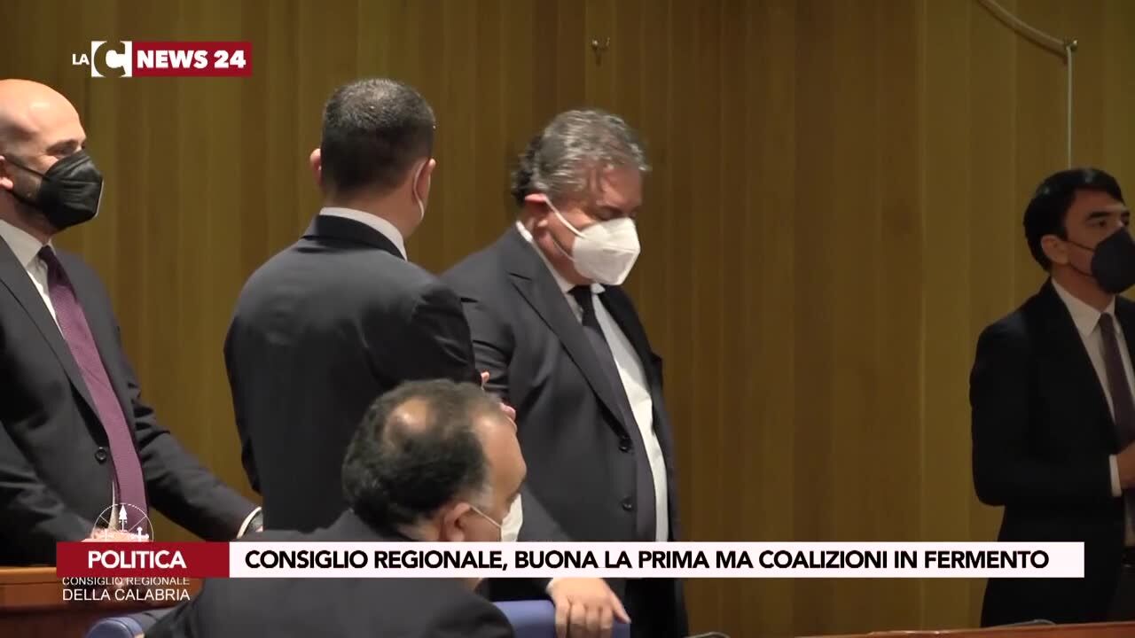 Consiglio regionale, buona la prima ma coalizioni in fermento