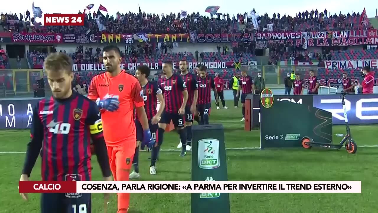 Cosenza, parla Rigione «A Parma per invertire il trend esterno»