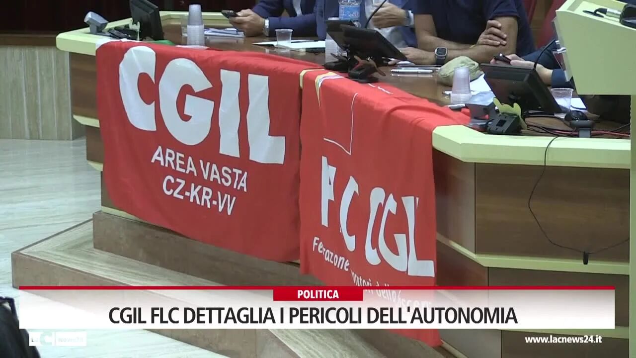 Cgil Flc dettaglia i pericoli dell'autonomia