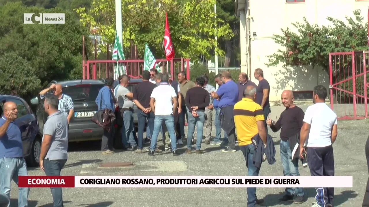 Corigliano Rossano, produttori agricoli sul piede di guerra