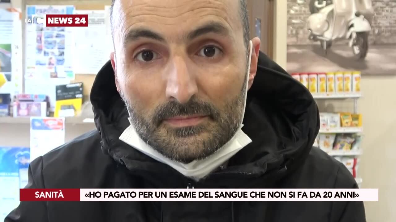 «Ho pagato per un esame del sangue che non si fa da 20 anni»