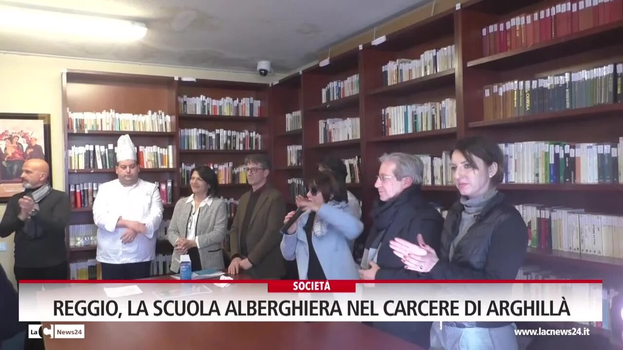 Reggio, la scuola alberghiera nel carcere di Arghillà