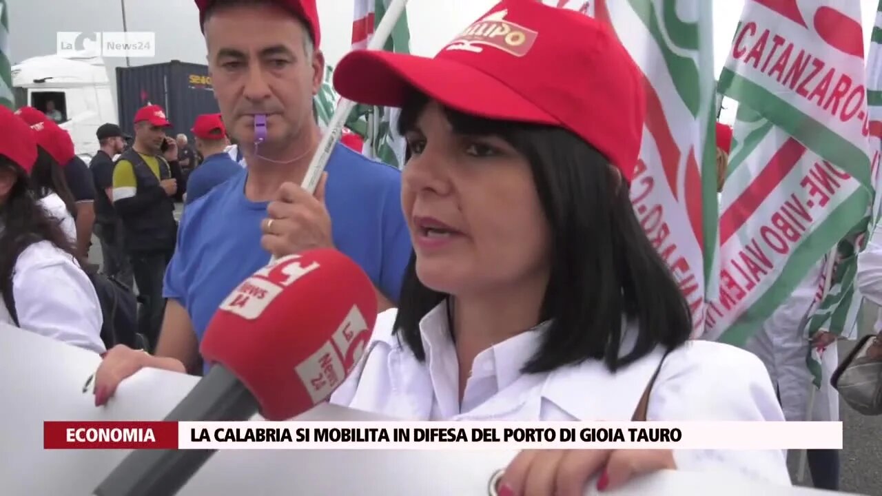 La Calabria si mobilita in difesa del porto di Gioia Tauro