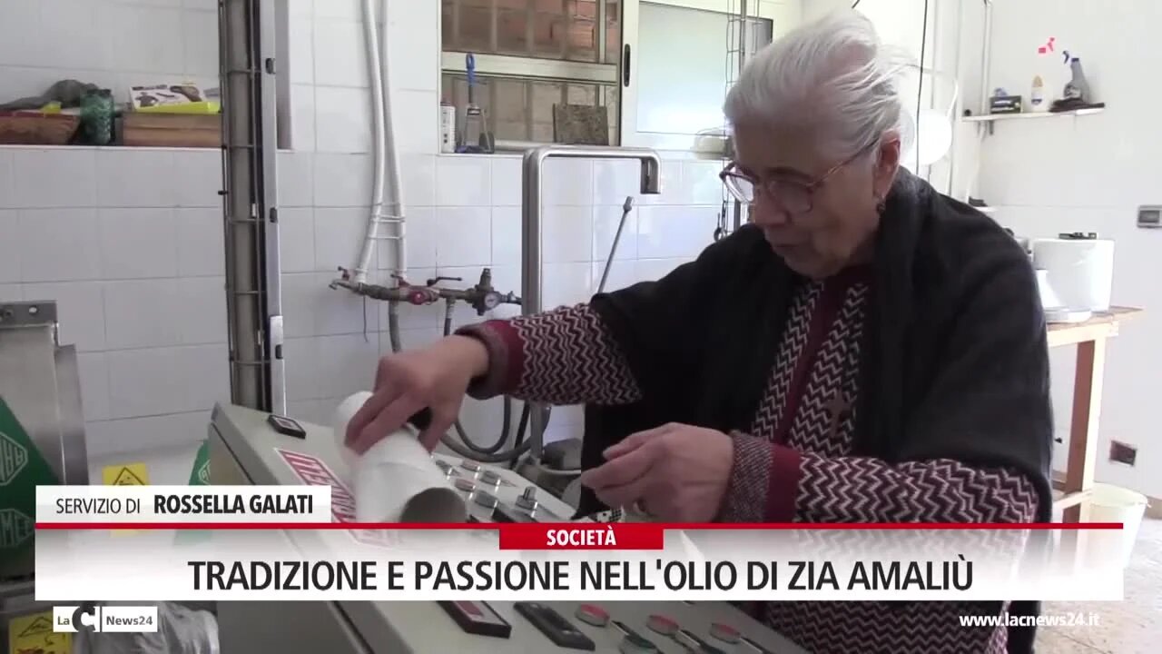 Tradizione e passione nell'olio di zia Amaliù