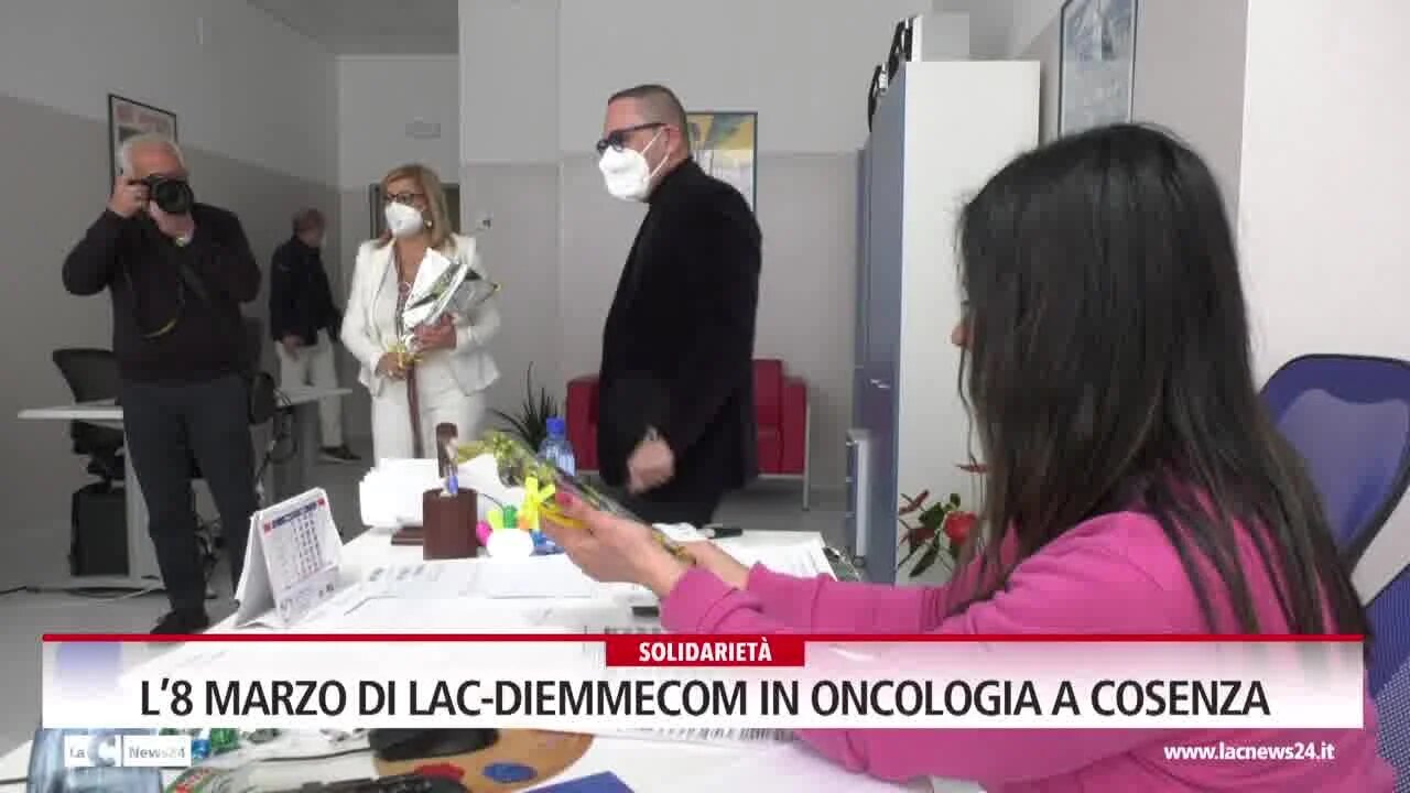 L’8 Marzo di LaC-Diemmecom in oncologia a Cosenza