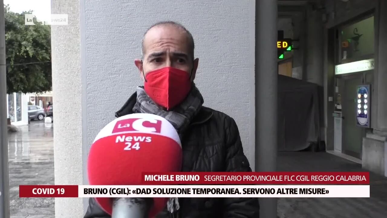 Bruno (Cgil): «Dad soluzione temporanea. Servono altre misure»