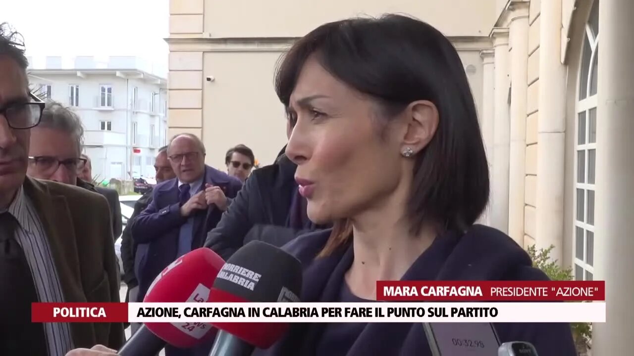 Azione, Carfagna in Calabria per fare il punto sul partito