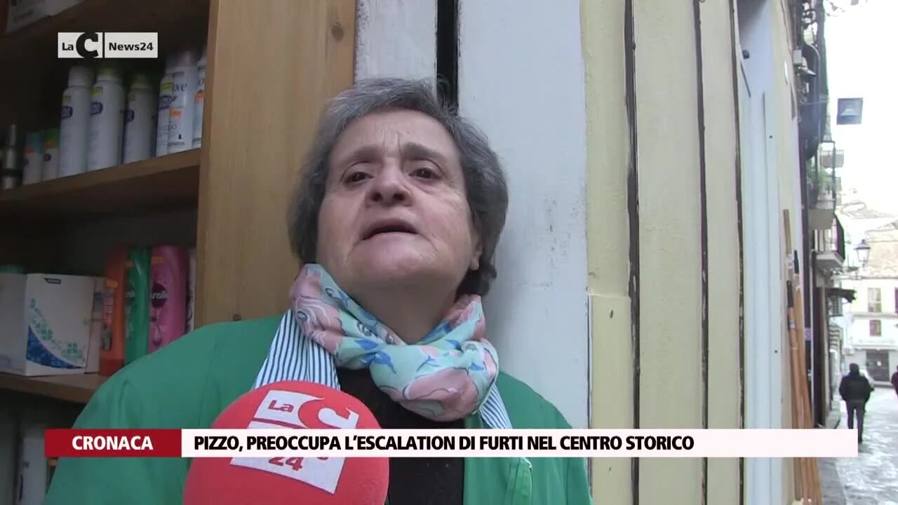 Pizzo, preoccupa l’escalation di furti nel centro storico